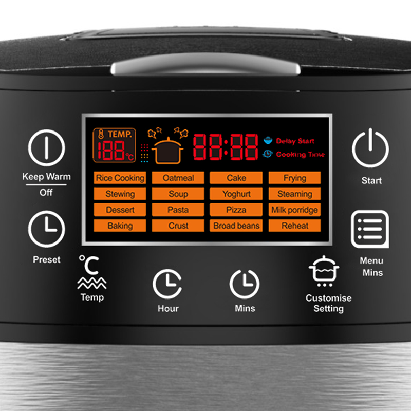 Functional smart rice cooker