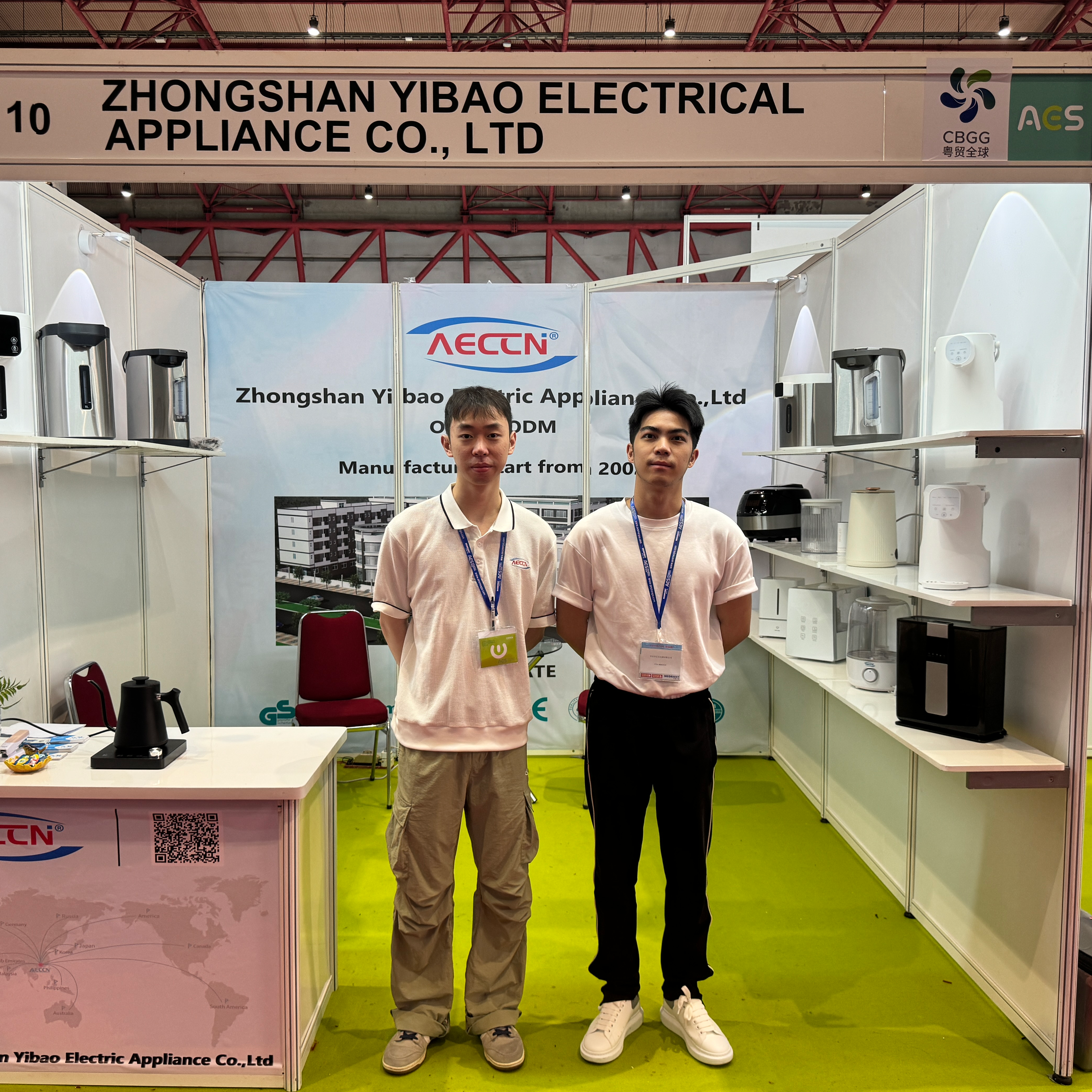 Home Appliance Electric Thermos Pots Popular in Indonesia Fair 2023