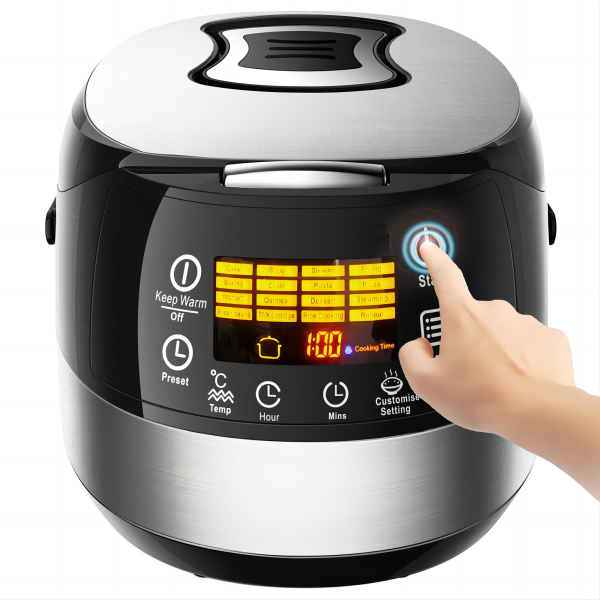 Why choose our 5L multifunctional rice cooker?